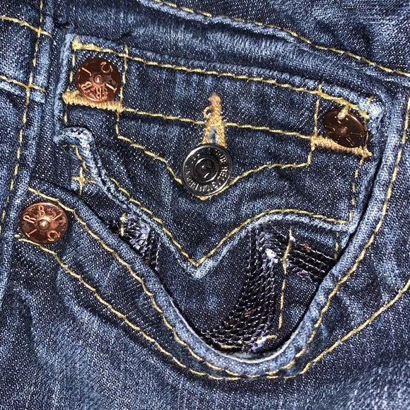 Low-Rise True Religion Straight Jeans - Picture 7 of 8